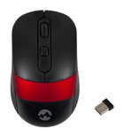 Everest SM-18 Kablosuz Kırmızı Siyah Optik Mouse