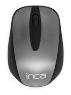 Inca IWM-200R Kablosuz Gri Siyah Optik Mouse