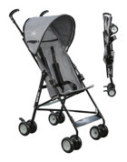Maxi Taxi MT 0037 Lite Katlanabilir Baston - Puset Bebek Arabası Gri