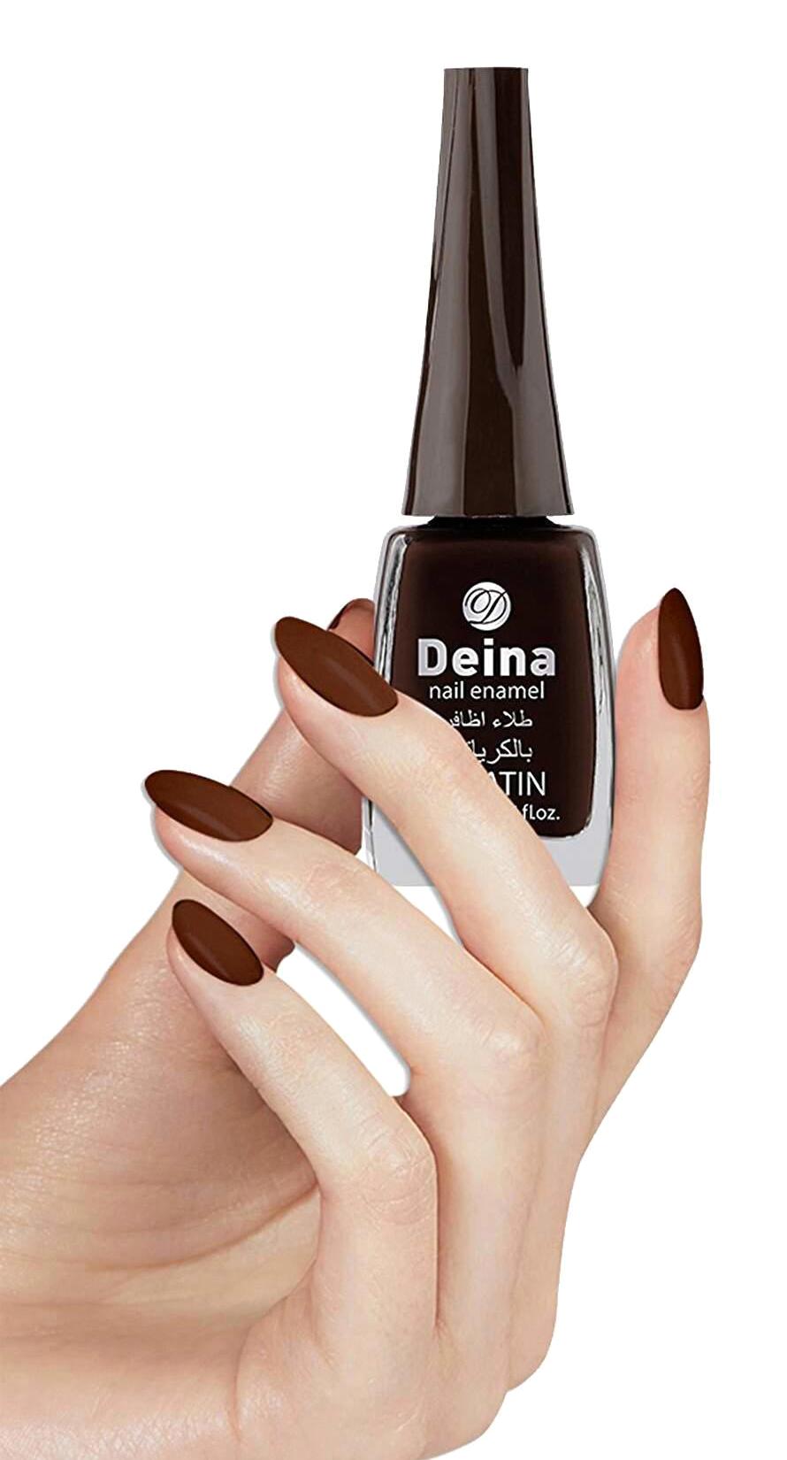 Deina 19 Koyu Kahve Parlak Oje