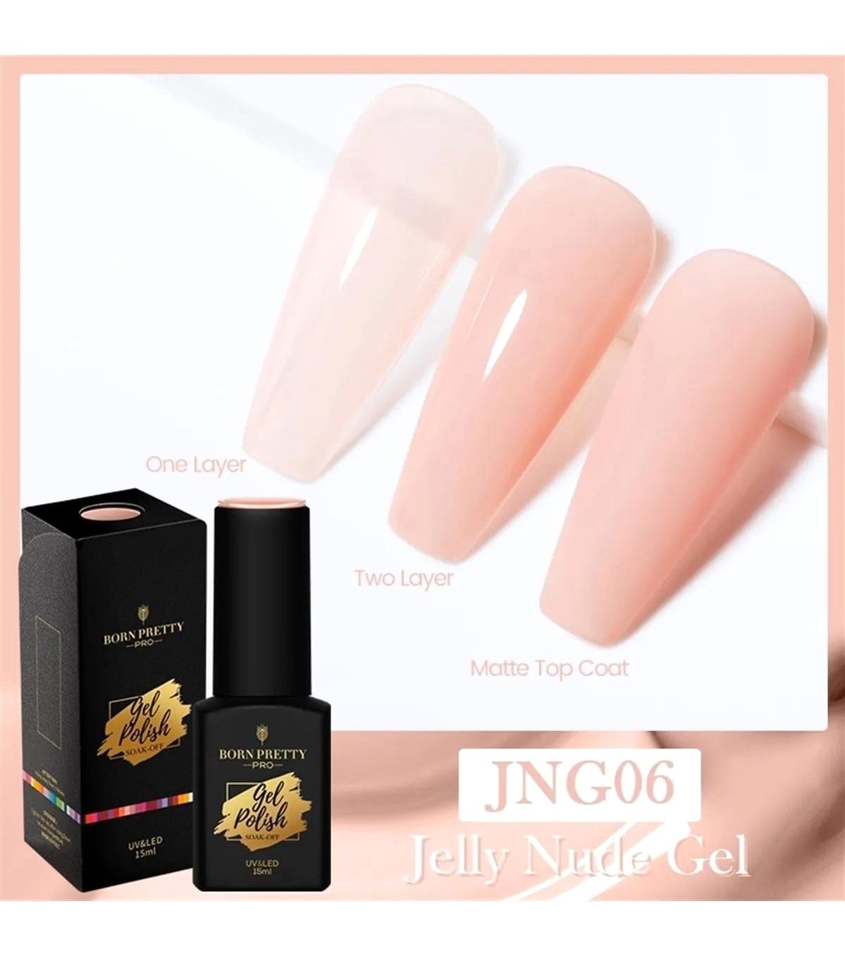 Born Pretty JNG06 Somon Parlak Kalıcı Oje