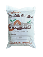 Vermisafa Solucan Yanmış Hayvan Organik Toprak Toz Gübre 10 kg