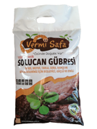 Vermisafa Solucan Yanmış Hayvan Organik Toprak Toz Gübre 3 kg