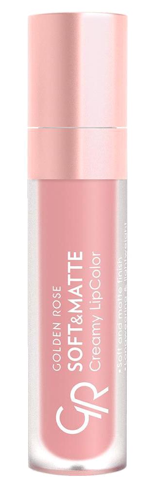 Golden Rose 105 Soft Pink Mat Likit Fırçalı Ruj