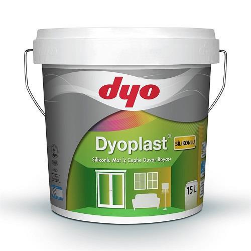 Dyo Dyoplast Silikonlu Mat İç Cephe Boyası 15 lt Buz Mavisi