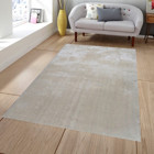 Balat Halı Raschel Carpet Kesme Yolluk Kaymaz Taban Yumuşak Peluş Halı Bej - 200 x 470 cm