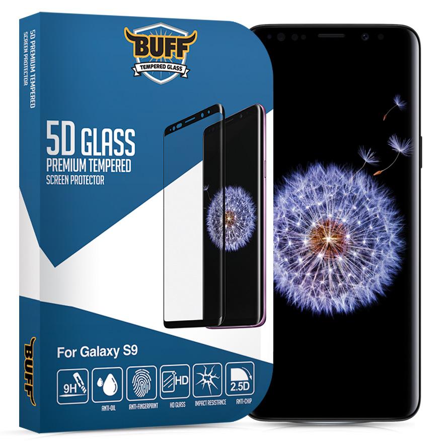 Buff Samsung Galaxy S9 Temperli Cam Parlak Ekran Koruyucu