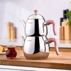 Emsan Duru Mini Çaydanlık Takımı Pembe 0.75-1.5 Lt Pembe