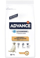 Advance Labrador Golden Retriever Tavuklu Yetişkin Kuru Köpek Maması 12 kg