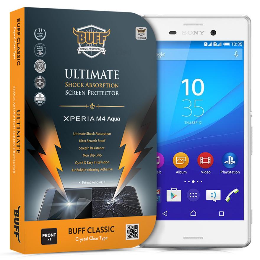 Buff Sony Xperia M4 Aqua Cam Parlak Ekran Koruyucu