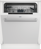 Beko BMA 6340 BC 6 Programlı E Enerji Sınıfı 14 Kişilik Cam Kapaklı Wifili Çekmeceli Beyaz Ankastre Bulaşık Makinesi