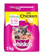 Whiskas Tavuklu Yavru Kuru Kedi Maması 3x2 kg