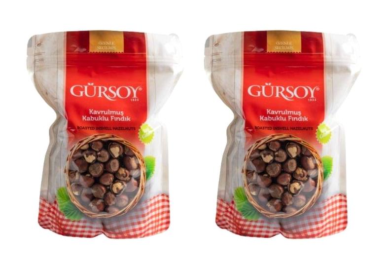 Gürsoy Kavrulmuş Kabuklu Fındık 2x500 gr