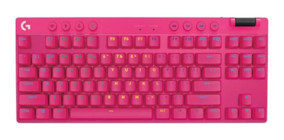 Logitech G Pro X TKL Lightspeed Q RGB pembe Klavye