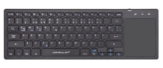 Konfulon V7 Q Kablosuz Siyah Klavye