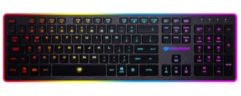 Cougar VANTAR CGR-WXNMB-VAN İngilizce RGB Mecha-Membrane Switch Kablolu Siyah Gaming Klavye