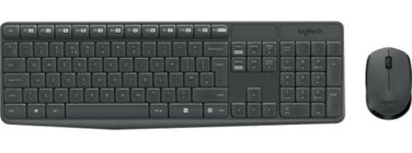 Logitech MK-235 Q Kablosuz siyah Klavye