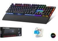 Hadron G507 RGB Blue Switch Kablolu Siyah Mekanik Gaming Klavye