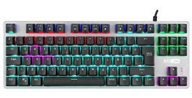 Altec Lansing ALGK8404 Q Blue Switch Siyah-Gümüş Mekanik Gaming Klavye