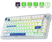 Gamepower Gasket Pro Q RGB Kablosuz Beyaz Mekanik Klavye