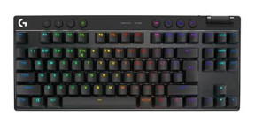 Logitech G Pro X Tkl Lightspeed İngilizce Q RGB Kablosuz Siyah Klavye
