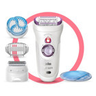 Braun Silk Epil 9 9735 Sensosmart Kablosuz Islak Kuru Epilasyon Aleti Beyaz Mor