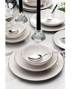 Bonelegant Pure 24 Parça 6 Kişilik Bone Yemek Takımı Platin File