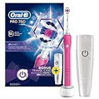 Oral-B Pro 750 Cross Action Şarjlı Diş Fırçası Pembe + Seyahat Kabı