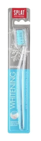 Splat Whitening Medium Diş Fırçası Mavi Şeffaf