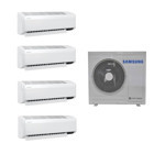 Samsung WindFree Multi AJ080TXJ4KH/EA 27300 Btu 1 Dış + 4 İç Ünite 9+9+9+9 Duvar Tipi Klima