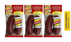 Apikoğlu Fermente Acısız Parmak Sucuk 3x200 gr