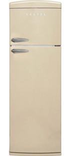 Vestel SC32211 Çift Kapılı Statik 311 lt Retro Bej Buzdolabı