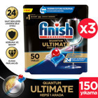 Finish Quantum Ultimate Hepsi 1 Arada Tablet Bulaşık Makinesi Deterjanı 3x50 Adet