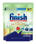 Finish Quantum Ultimate Hepsi 1 Arada %0 Tablet Bulaşık Makinesi Deterjanı 45 Adet