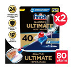 Finish Quantum Ultimate Tablet Bulaşık Makinesi Deterjanı 2x40 Adet