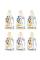 Uni Baby Yenidoğan 6x1500 ml Sıvı Çamaşır Sabunu
