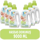 Uni Baby Hassas Dokunuş 6x1500 ml Sıvı Çamaşır Deterjan