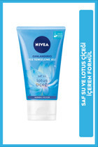 Nivea Canlandırıcı Saf Su ve Lotus Çiçeği Normal Ciltler İçin Yüz Temizleme Jeli 150 ml