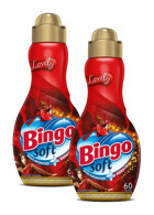 Bingo Soft Konsantre Lovely 60 Yıkama Yumuşatıcı 2x1.44 lt