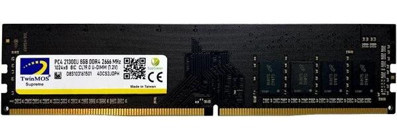 Twinmos DT MDD48GB2666D 8 GB DDR4 1x8 2666 Mhz Ram