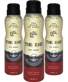 The End Sprey Kadın Deodorant 3x150 ml