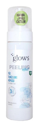 Glows Peeling Yağlı ve Karma Ciltler İçin Yüz Temizleyici Köpük 200 ml