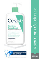 Cerave Nemlendirici Yağlı Ciltler İçin Yüz Temizleme Jeli 473 ml