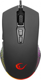 Rampage SMX-G68 Spear RGB Yatay Makrolu Kablolu Siyah Optik Gaming Mouse