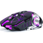Skygo Thunder Wolf Q13 RGB Sessiz Yatay Kablosuz Siyah Gaming Mouse