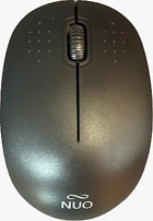 Nuo Ac-17 Yatay Kablosuz Siyah Optik Mouse