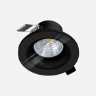 Eglo Salabete 6 W Yuvarlak Gömme Spot 1 Adet Siyah