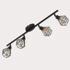 Eglo Zapata 4'lü Led Spot Siyah