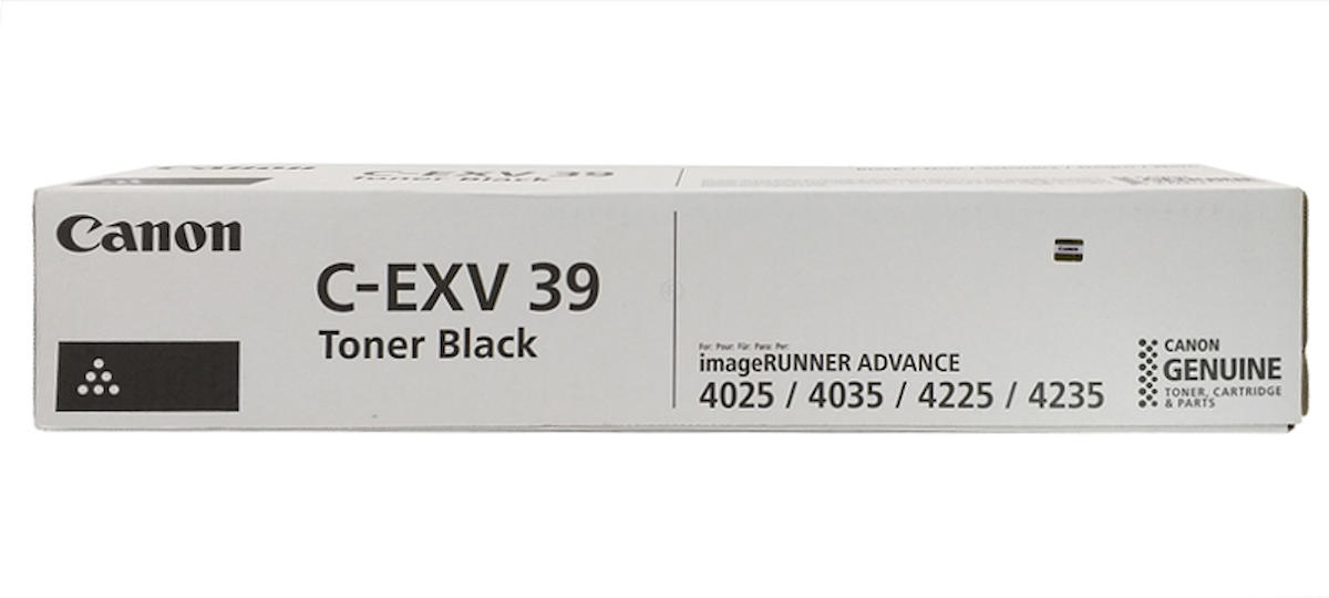 Canon C-EXV 39 Siyah Toner Orjinal, IR 4025, 4035, 4792B002AA