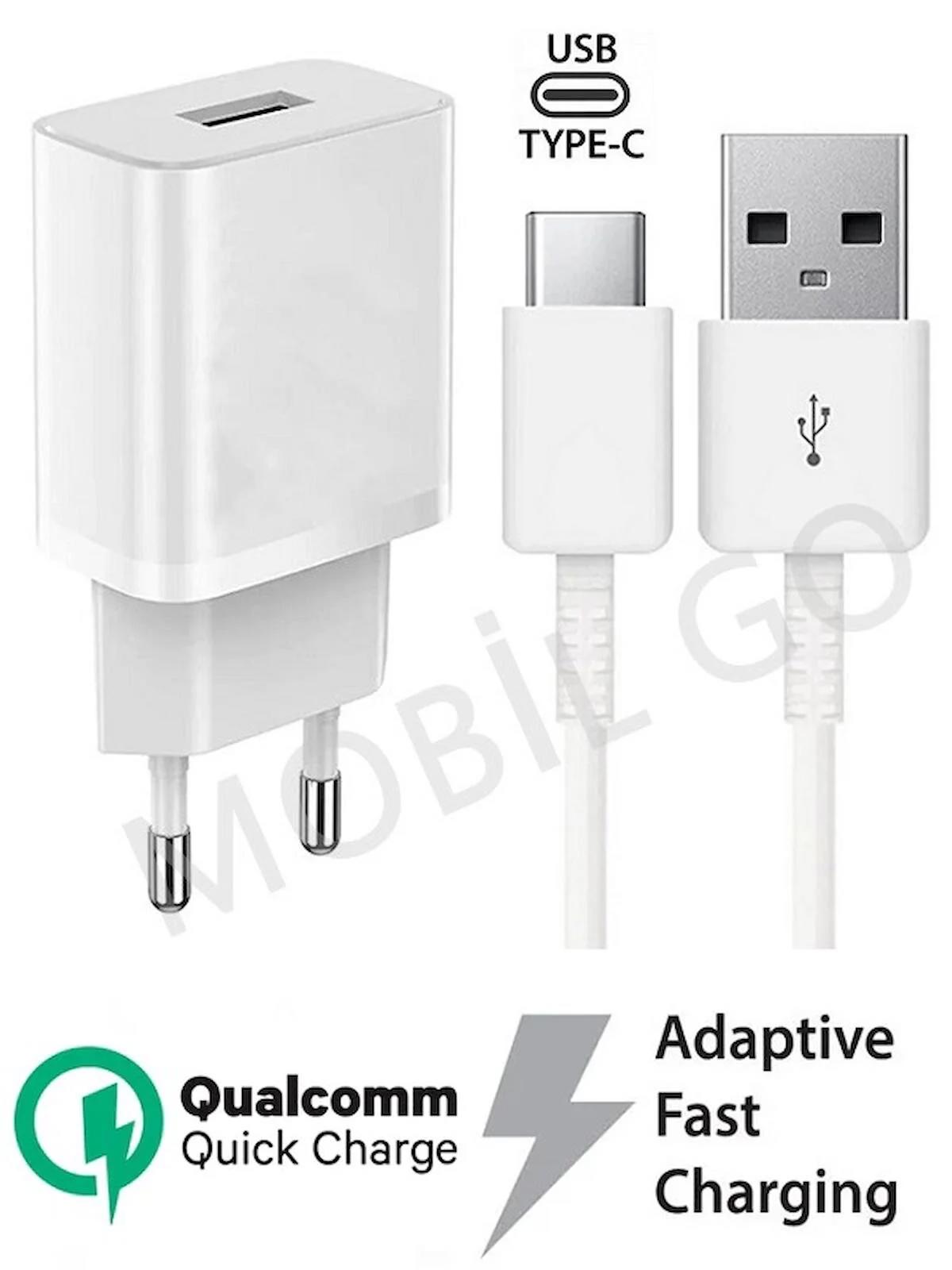 Xiaomi Redmi Note 6/ 7/ 8/9 Pro 9t 9se Uyumlu Hızlı Şarj Aleti Type C